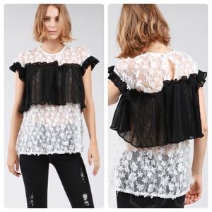 Adorable Ruffle Lace Top π±β€οΈ